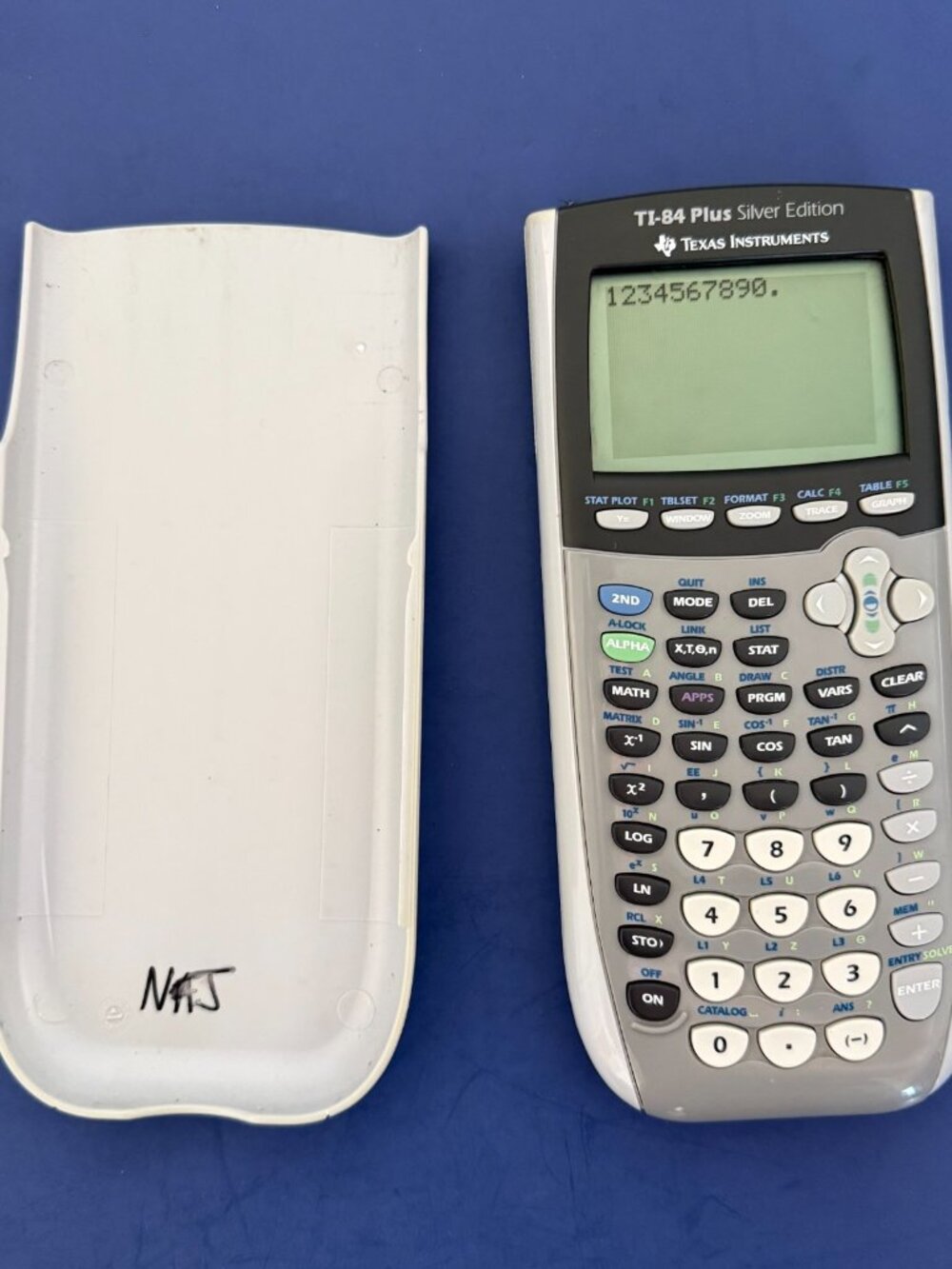 Texas Instruments TI-84 Plus Silver Edition Graphing Calculator ~ Tested